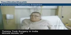 Michelle had tummy tuck surgery at Mumbai