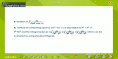 Application Of Indefinite Integrals