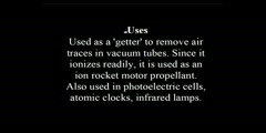 An Element Which is a Liquid at Room Temperature-Ceasium