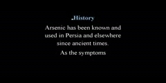 All About Arsenic