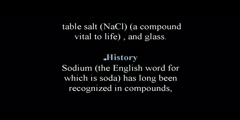 Sodiumn a Chemical Element