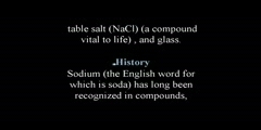 Sodiumn a Chemical Element