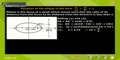 What Is The Equation Of An Ellipse?