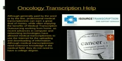 Oncology Transcription Services