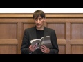 Lec 9 - Ales Steger: Poetry Reading