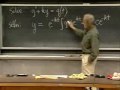 Lec 26 -  MIT 18.03 Differential Equations, Spring 2006