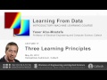 Lec 17 - Lecture 17 - Three Learning Principles (May 29, 2012)