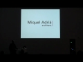 Lec 8- Miquel Adria / Spring 2011 Lecture Series: Catalyst