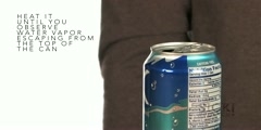 How does Air Pressure Can Crush a Can?