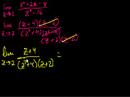 Lec 6 - Limit Examples w/ brain malfunction on first prob (part 4)