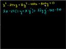 Lec 34 - More implicit differentiation