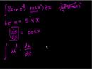 Lec 61 - Indefinite Integration (part IV)