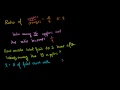 Lec 27 - More advanced ratio problem--with Algebra (HD version)