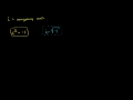 Lec 36 - Introduction to i and Imaginary Numbers