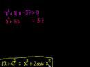 Lec 43 - Completing the square