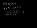 Lec 45 - Quadratic Inequalities