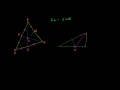 Lec 98 - Proving that the Centroid is 2-3rds along the Median