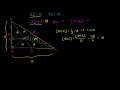 Lec 99 - Median Centroid Right Triangle Example