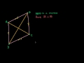 Lec 109 - Proof - Rhombus Diagonals are Perpendicular Bisectors