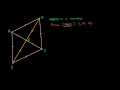 Lec 110 - Proof - Rhombus Area Half Product of Diagonal Length