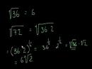 Lec 13 - Simplifying radicals