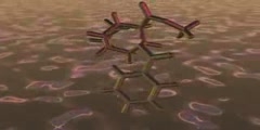 Cocaine rendered molecule animation