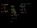 Lec 37 - Optimal angle for a projectile part 3 - Horizontal distance as a function of angle (and speed)