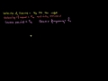 Lec 141 - Doppler effect formula for observed frequency