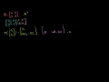 Lec 78 - Linear Algebra: Formula for 2x2 inverse