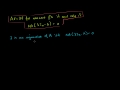 Lec 136 - Linear Algebra: Example solving for the eigenvalues of a 2x2 matrix
