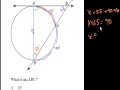 Mathematics - angles in a circle