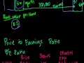 Lec 4 - Introduction to the Price-to-Earnings Ratio