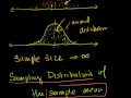 Lec 26 - Sampling Distribution of the Sample Mean
