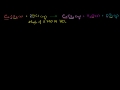 Lec 96 - Stoichiometry of a Reaction in Solution