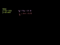 Lec 56 - Solving systems by substitution 2