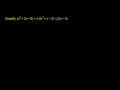 Lec 101 - Adding and Subtracting Polynomials 3