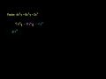 Lec 111 - Factoring and the Distributive Property 3