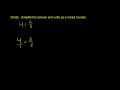 Lec 65 - Dividing Mixed Numbers and Fractions