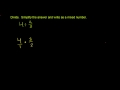 Lec 65 - Dividing Mixed Numbers and Fractions