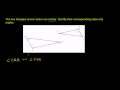 Lec 126 - Similar Triangles Corresponding Sides and Angles