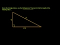Lec 129 - Using the Pythagorean Theorem