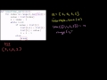 Lec 22 - Stepping Through Insertion Sort Function