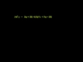 Lec 98 - Subtracting polynomials with multiple variables