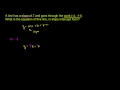 Lec 124 - Equation of a line 2