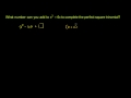Lec 68 - Completing Perfect Square Trinomials