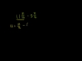 Lec 14 - Adding subtracting mixed numbers 0.5 (ex 2)