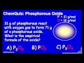 Lec 23 - Phosphorus Oxide (Quiz)