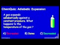 Lec 105 - Adiabatic Expansion  (Quiz)