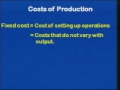 Lec 5 - Economics 1 - Costs of Production