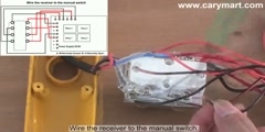 How to change manual winch to remote controlled